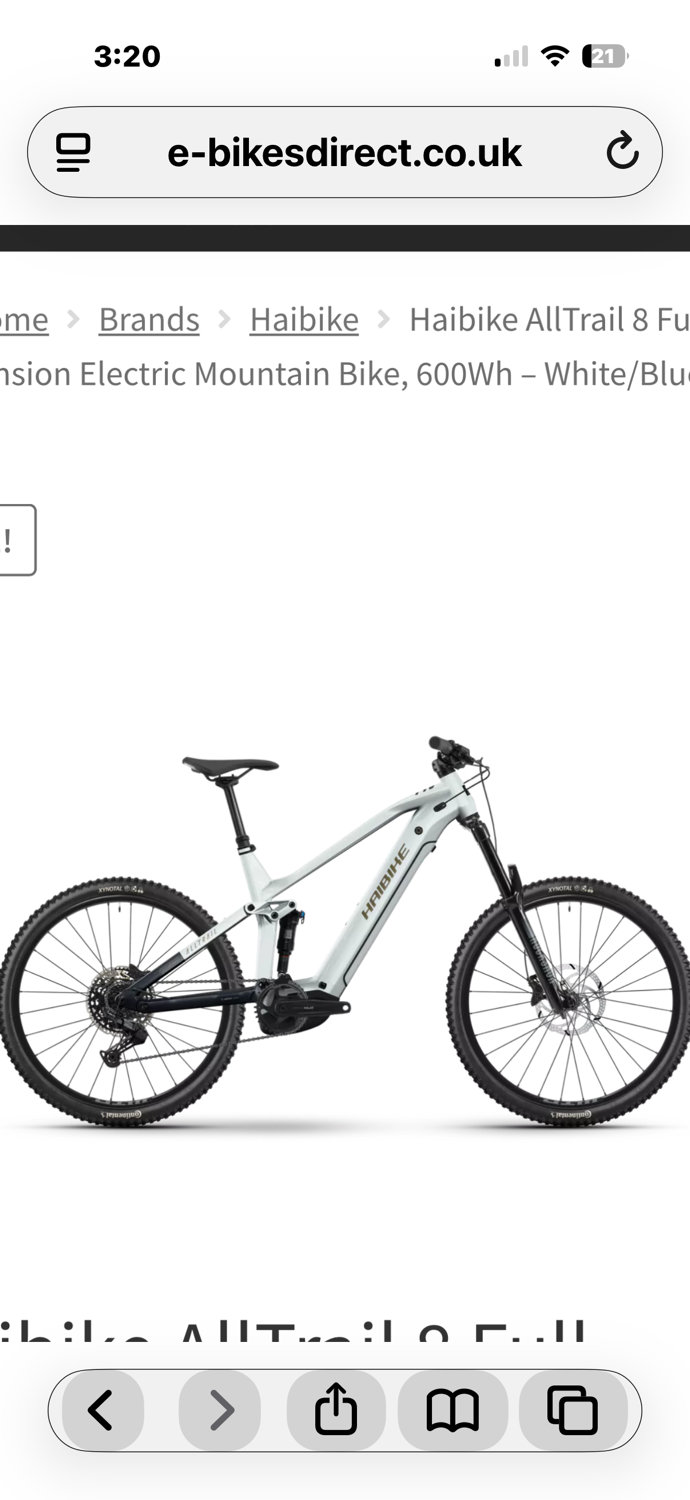 Haibike Alltrail 8 27.5 2025