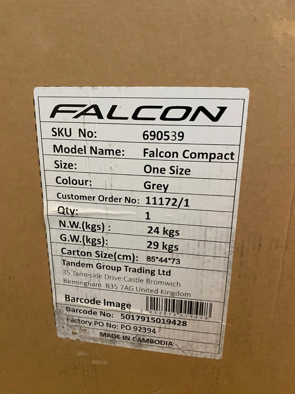 Falcon Compact Folding Commuter - 10Ah 2025