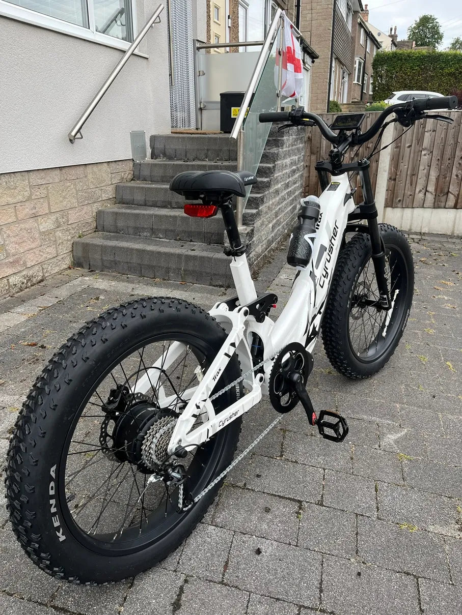 Cyrusher Cyrusher Trax 2.0 Air shock Electric EBike 24 inchesAll Terrain 52V20Ah E-Bike 2025
