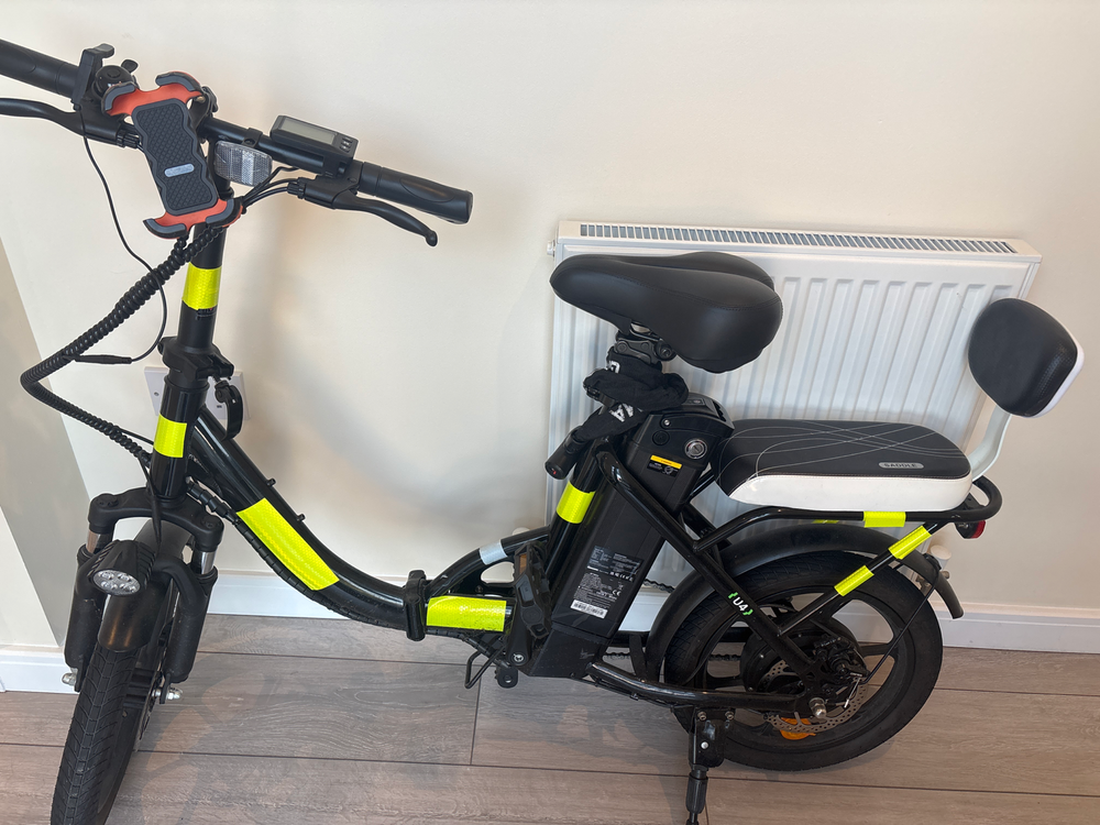 Finbike U4 U4 16’ wheel e-bike with portable battery 2025