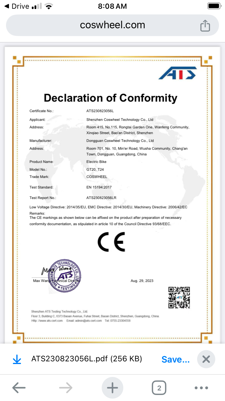 Coswheel T20 2024