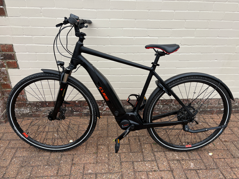 CUBE 2020 Cube Nature Hybrid Exc 500 Allroad Electric Hybrid Bike - Black
