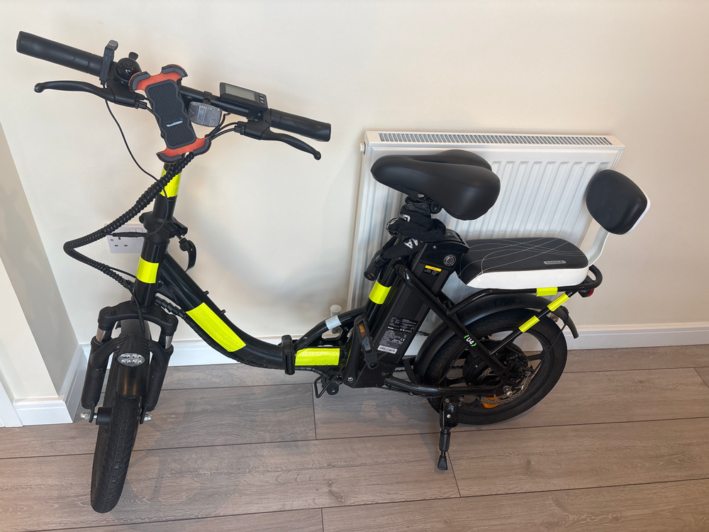 Finbike U4 U4 16’ wheel e-bike with portable battery 2025