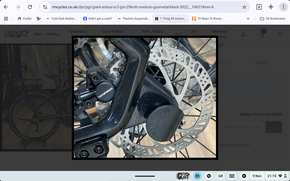 Giant Entour E+ 2 GTS 25km/h M Gunmetal  Black 2023