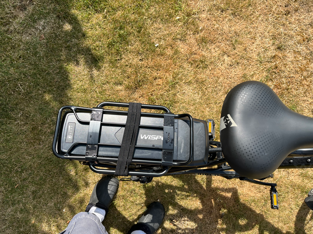 Wisper 905 Crossbar Electric (250W Hub, 26in, 7-Speed) 2023