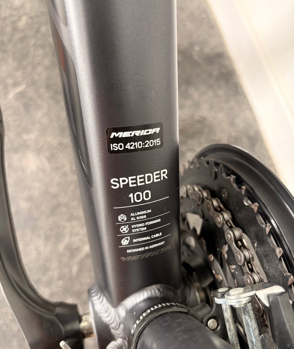 Merida Speeder 100 Alloy Flat Bar 2023