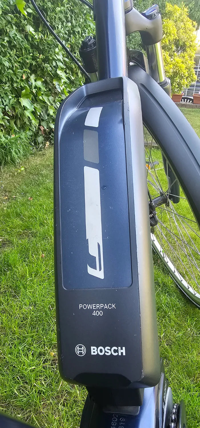 Carrera Crossfuse Mens Electric Hybrid Bike 2022
