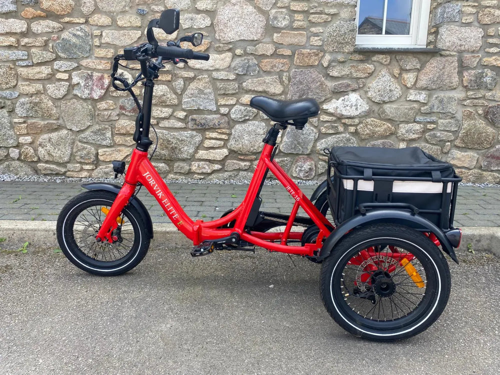 Jorvik JORVIK Elite JET-E16 Electric Low Step Through Folding Tricycle 2025