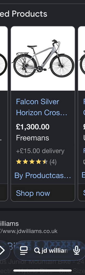Falcon Horizon Cross Bar 2024
