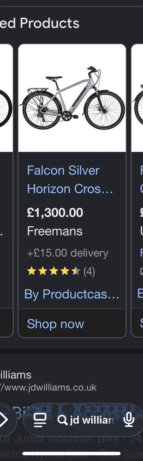 Falcon Horizon Cross Bar 2024