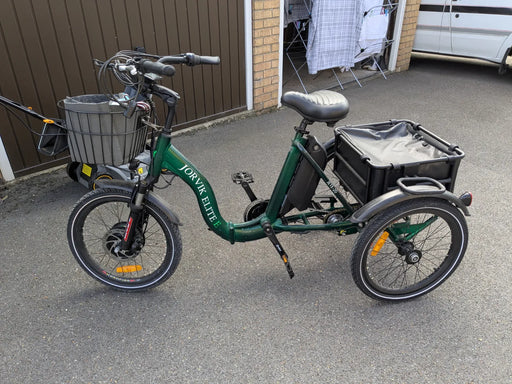 Jorvik JMT13 Folding Trike () 250W, Dual Samsung Batteries 2023