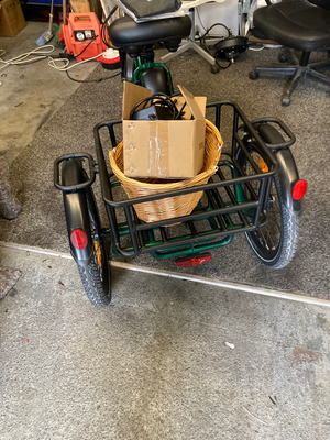 Jorvik JMT13 Folding Trike () 250W, Dual Samsung Batteries 2024