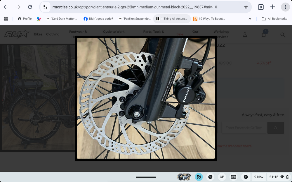 Giant Entour E+ 2 GTS 25km/h M Gunmetal  Black 2023