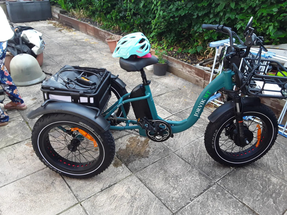 Jorvik JMT Hub Drive Electric Mountain Trike  JMT6-250TEAL 2025