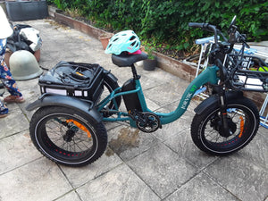 Jorvik JMT Hub Drive Electric Mountain Trike  JMT6-250TEAL 2025