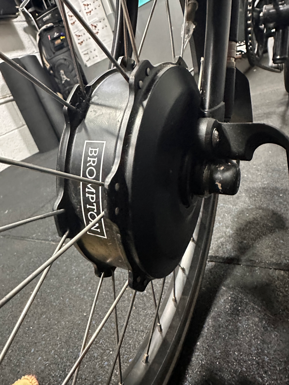 Brompton Electric P Line Urban with Roller Frame 2023