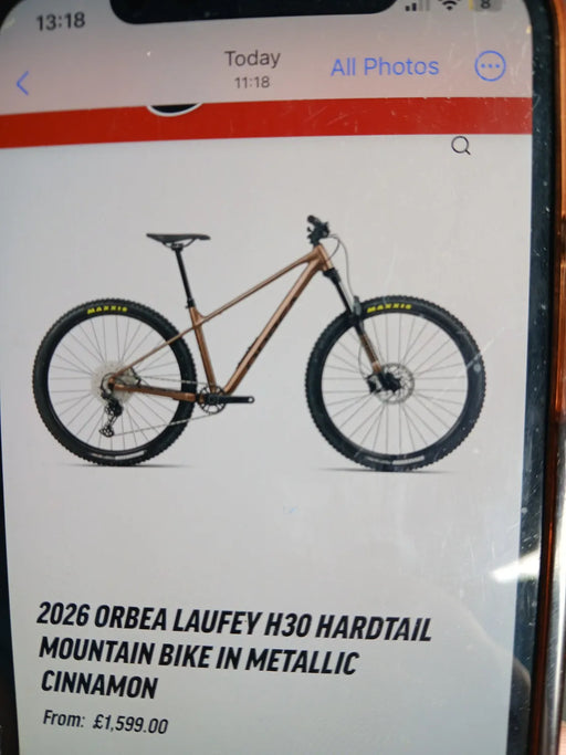 Orbea 2026 orbea laufey h30 hardtail metallic cinnamon