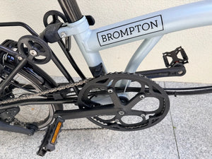 Brompton Electric P Line Urban (4-Speed)  Lunar Ice 2024