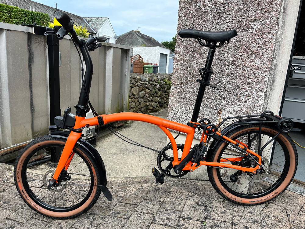 Brompton Electric G Line With Roller Frame - 4-speed Folding 2026