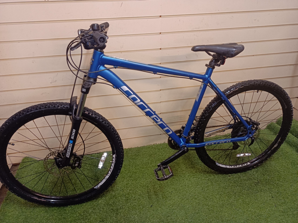 Dark Blue Carrera Kraken Mens Mountain Bike Carrera Kraken White