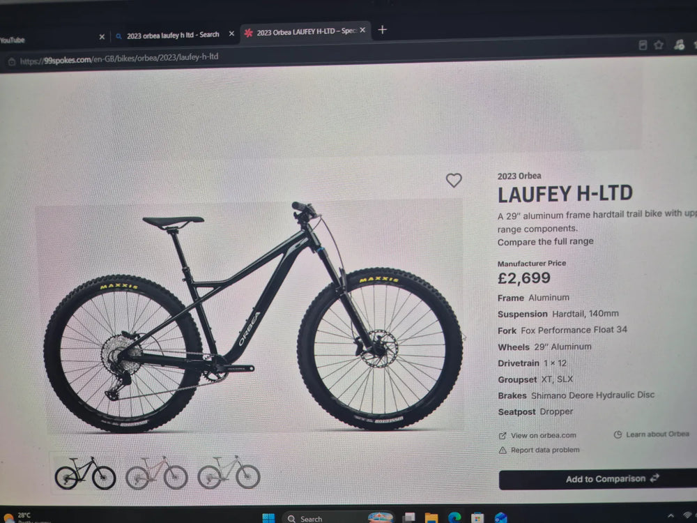 Orbea Laufey H Ltd 29 2021