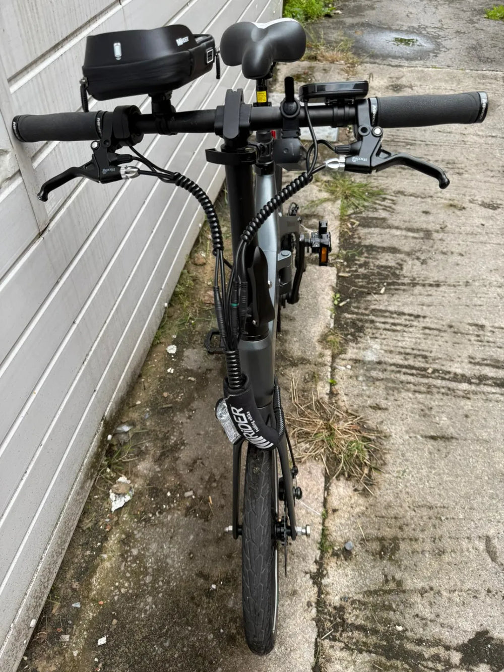 MiRider  One 2023 Folding Electric Bike - Onyx Grey