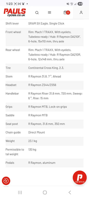 R Raymon HardRay E 7.0 2025
