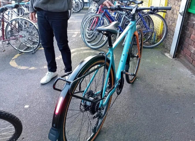 Raleigh trace blue electric hybrid 2025
