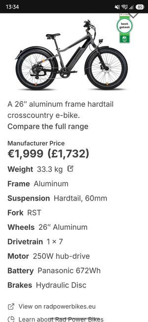Rad Power Bikes Rad rhino 6 plus 2021