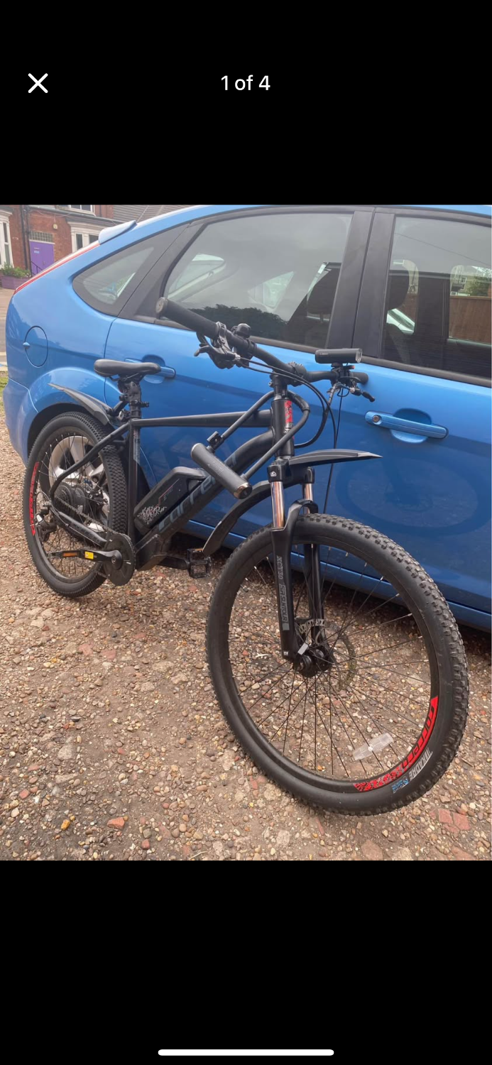 Carrera Vengeance E Mens Electric Mountain Bike 2.1 2023