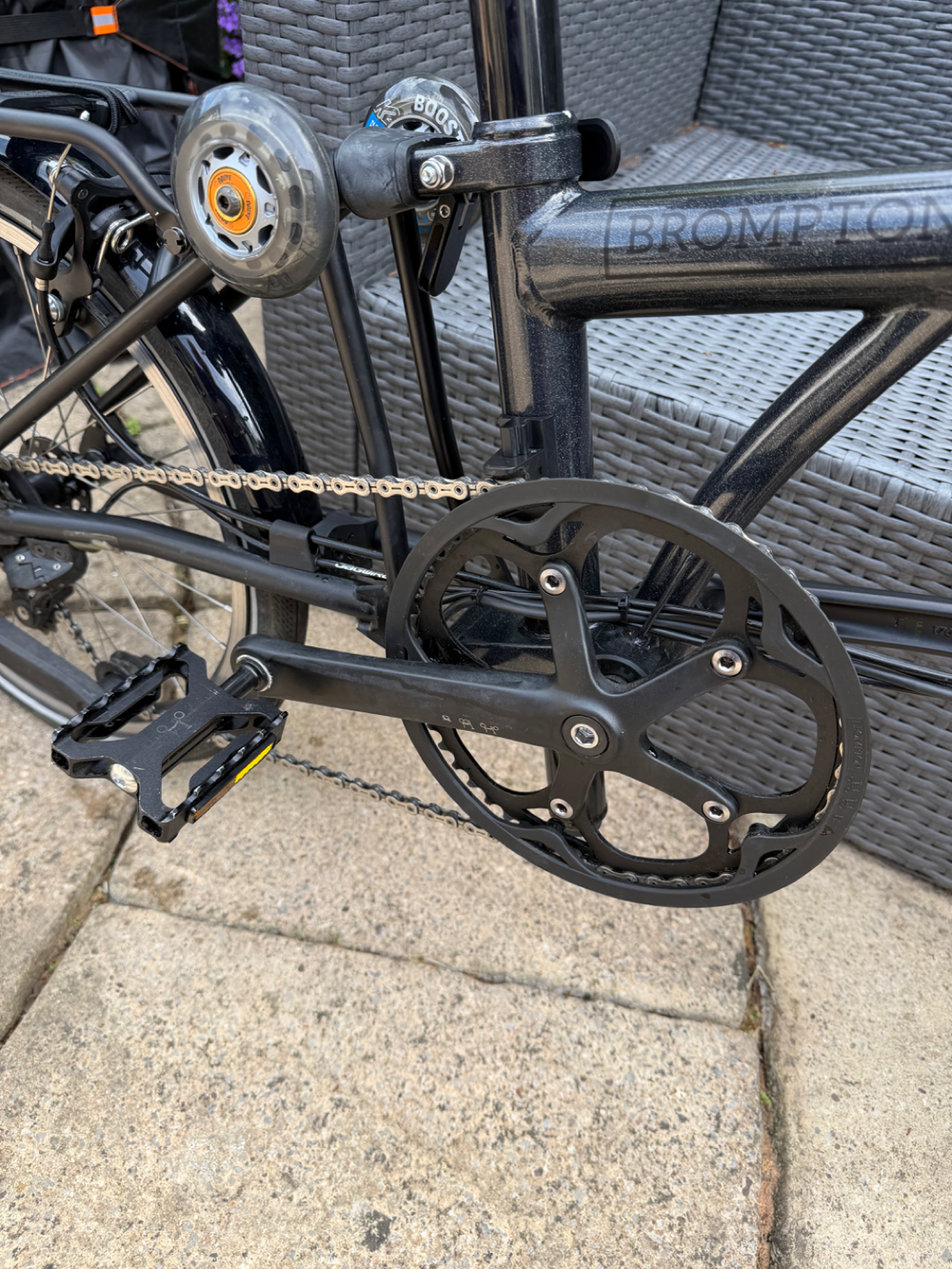 Brompton Electric P Line 4 Speed With Roller Frame 2022