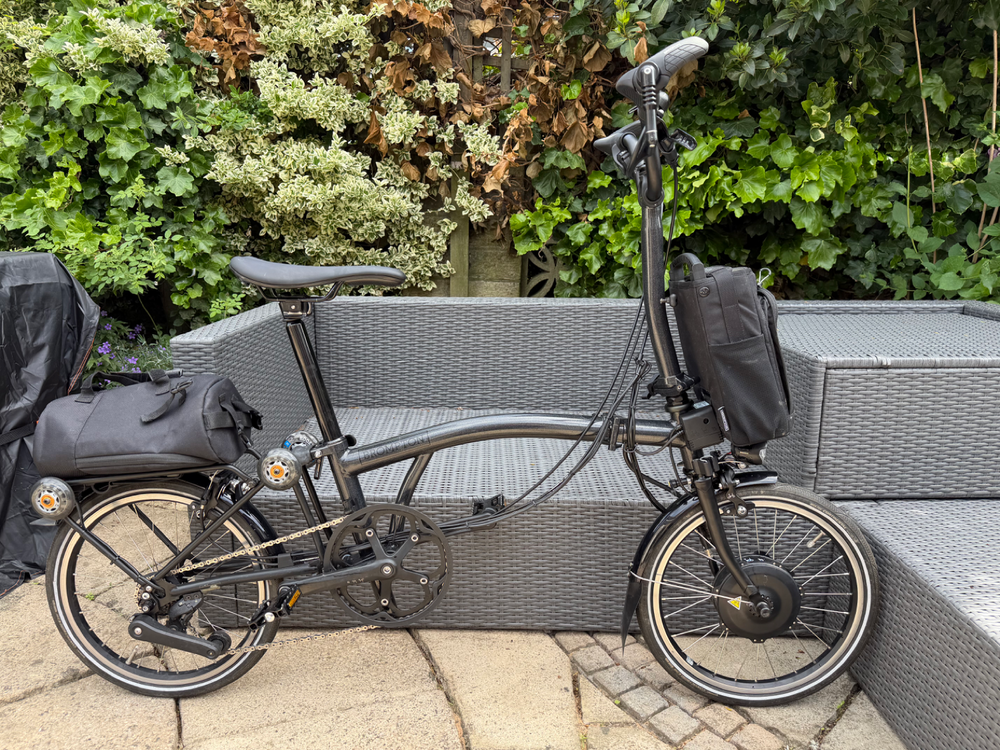 Brompton Electric P Line 4 Speed With Roller Frame 2022