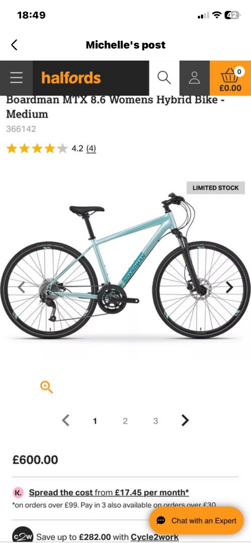 Boardman HYB 8 6 S 2023