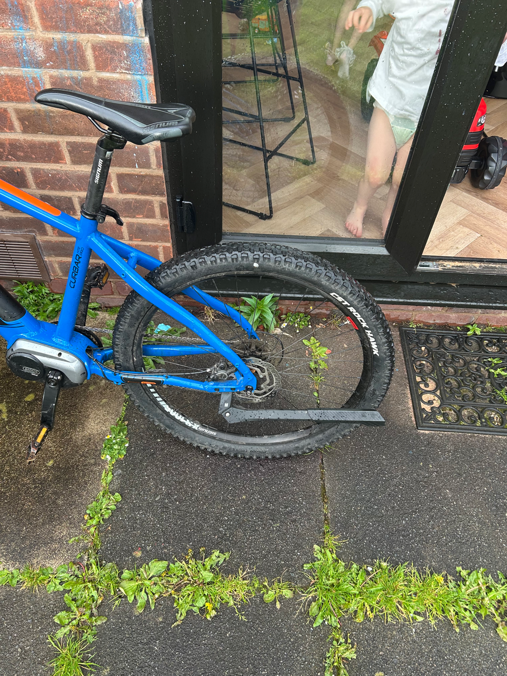 Forme Curbar HTE Pro 27.5 Electric Mountain Bike in Blue 2021