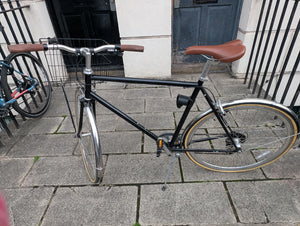 6KU Odyssey 8spd City Bike - Delano Black 2020