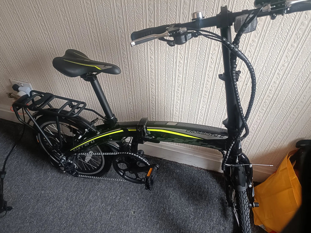 Carrera Crosscity Folding Electric Bike 2021