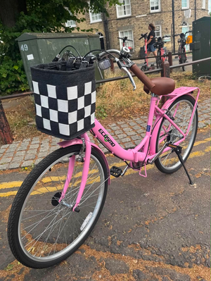 Ecosmo 26” folding ladies Bike with Basket 2026