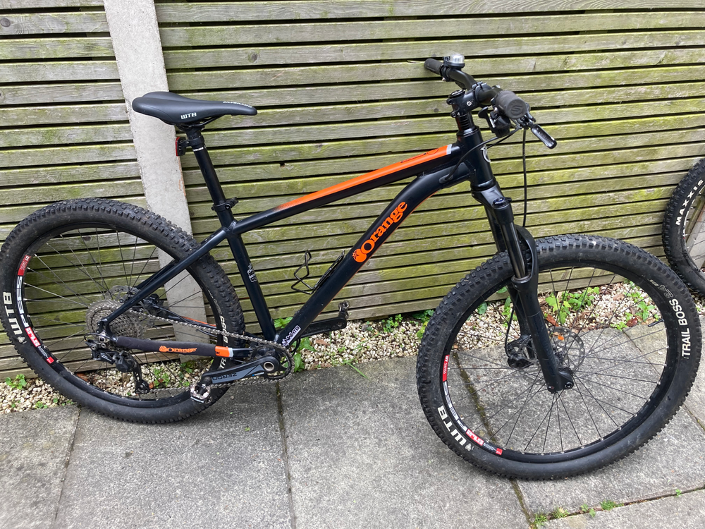 Orange clockwork Hard tail mountain bike 2021