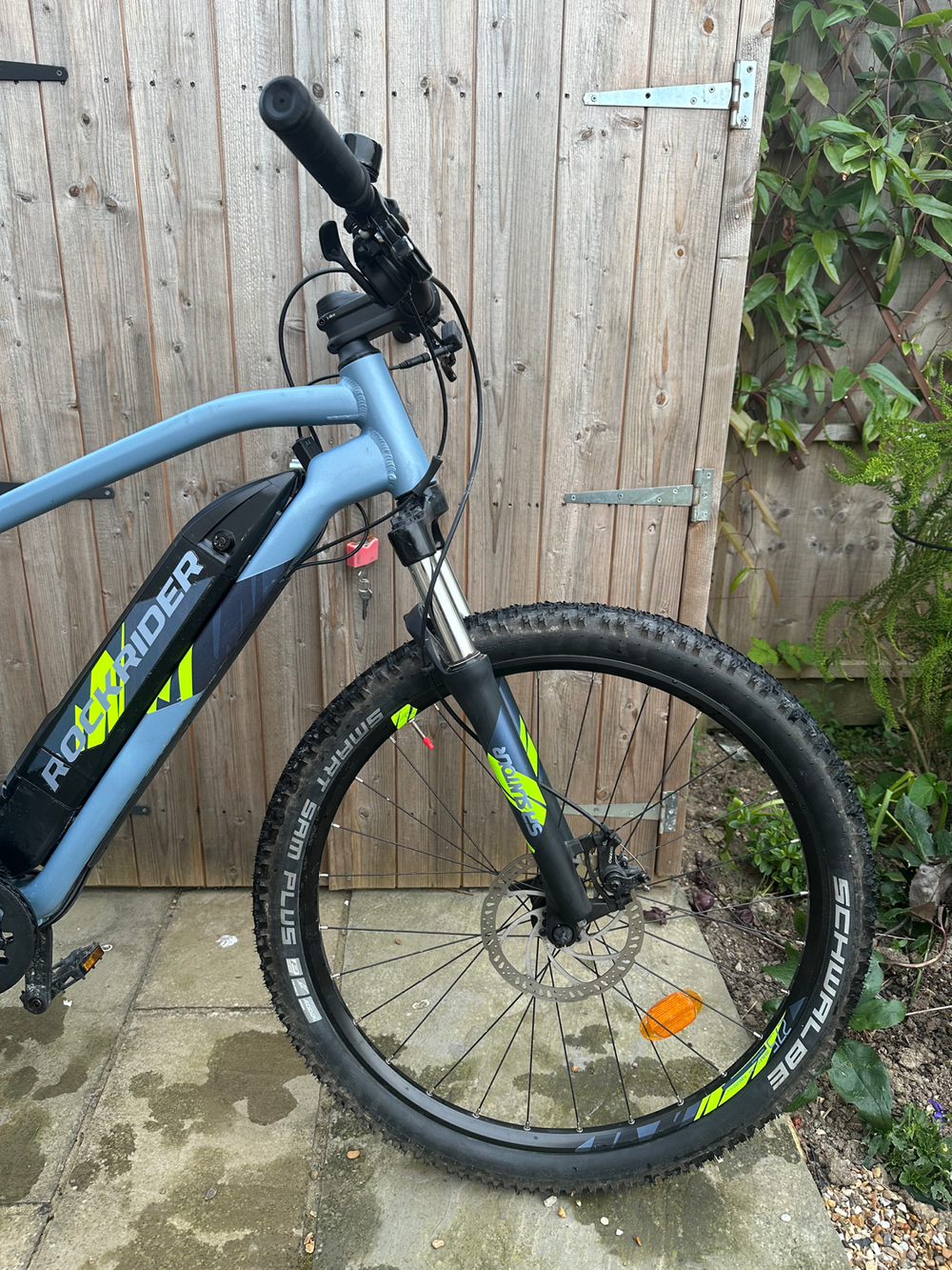Rockrider 27.5" Hardtail Electric Mountain Bike E-ST 100 2023
