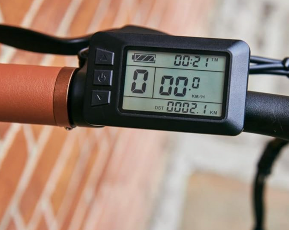 Mycle  Compact Folding Electric Bike - Black Frame 2022