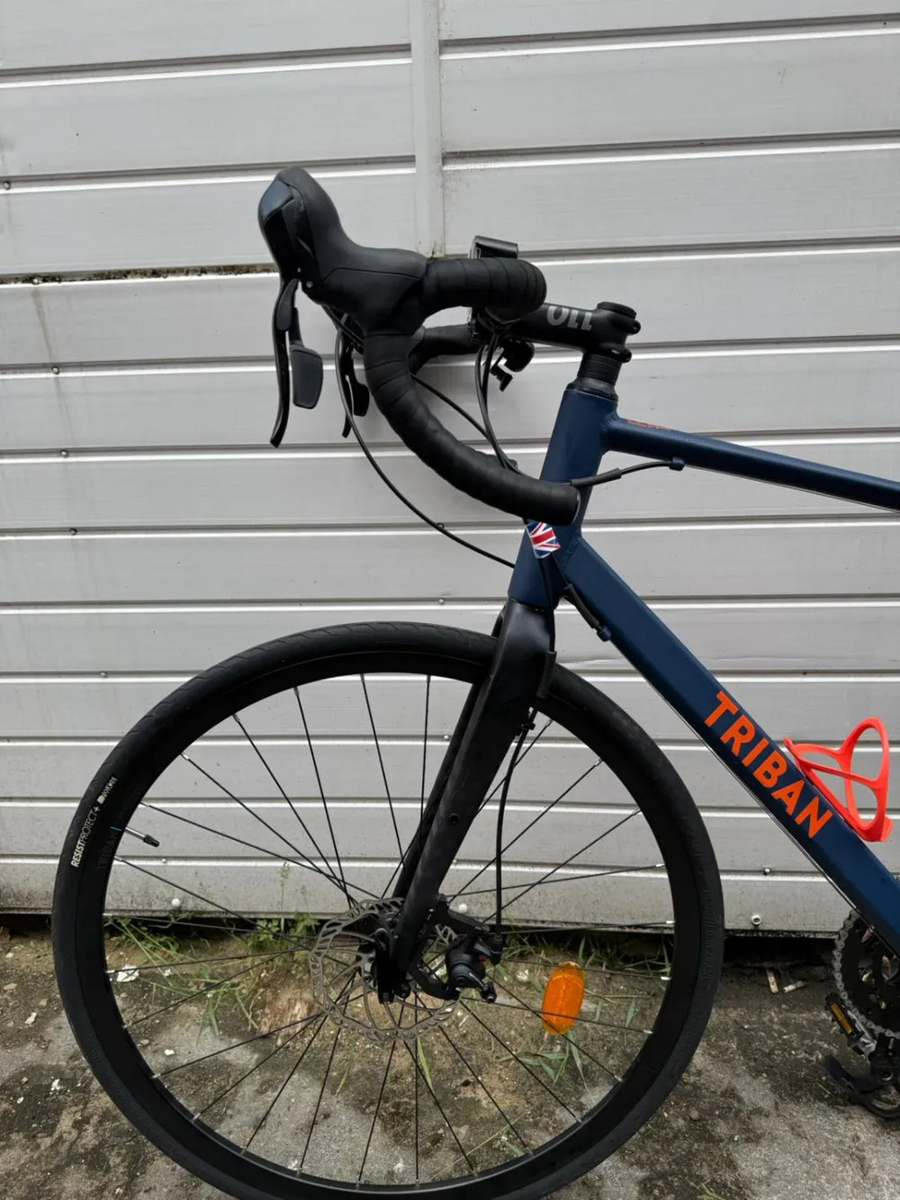 TRIBAN Gravel Bike 120 - Disc Brakes - Carbon fork - 1x10 speed 2023