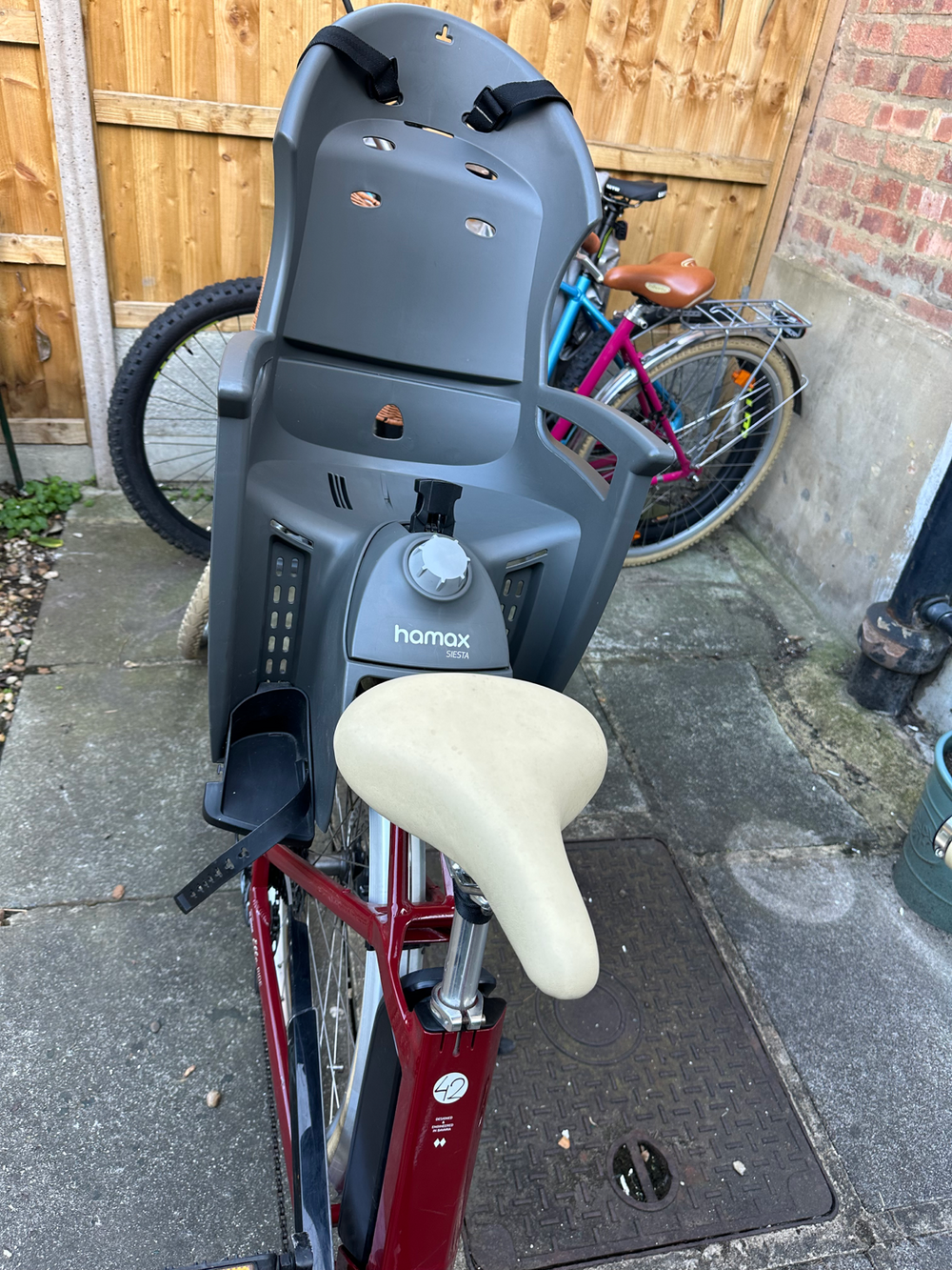 Cube Cube Ella Ride Hybrid 500 Electric Hybrid Bike in Red 2020