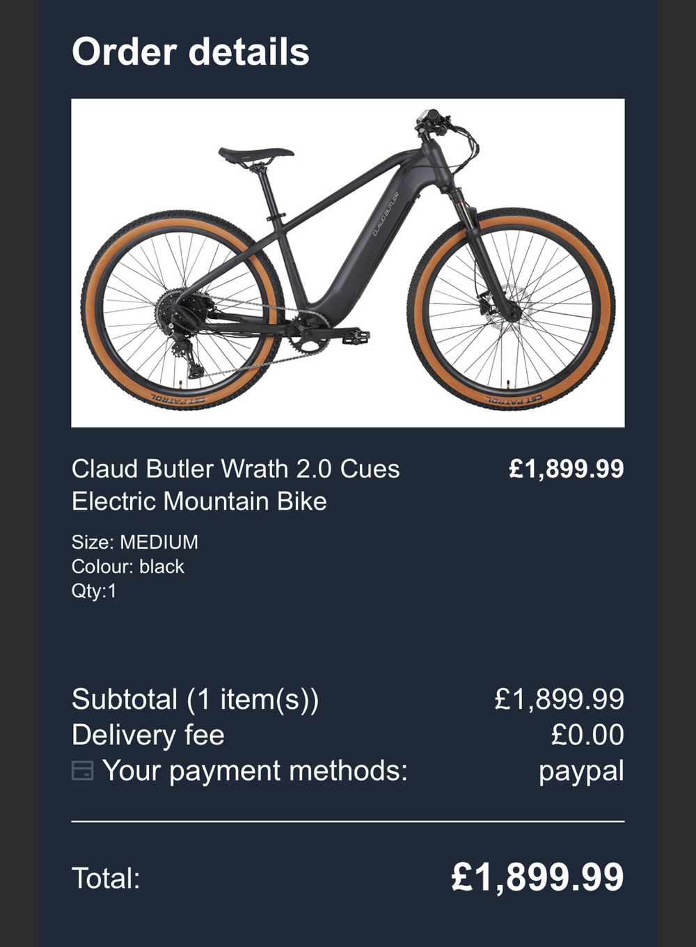 Claud Butler Wrath 2.0 Cues 2024
