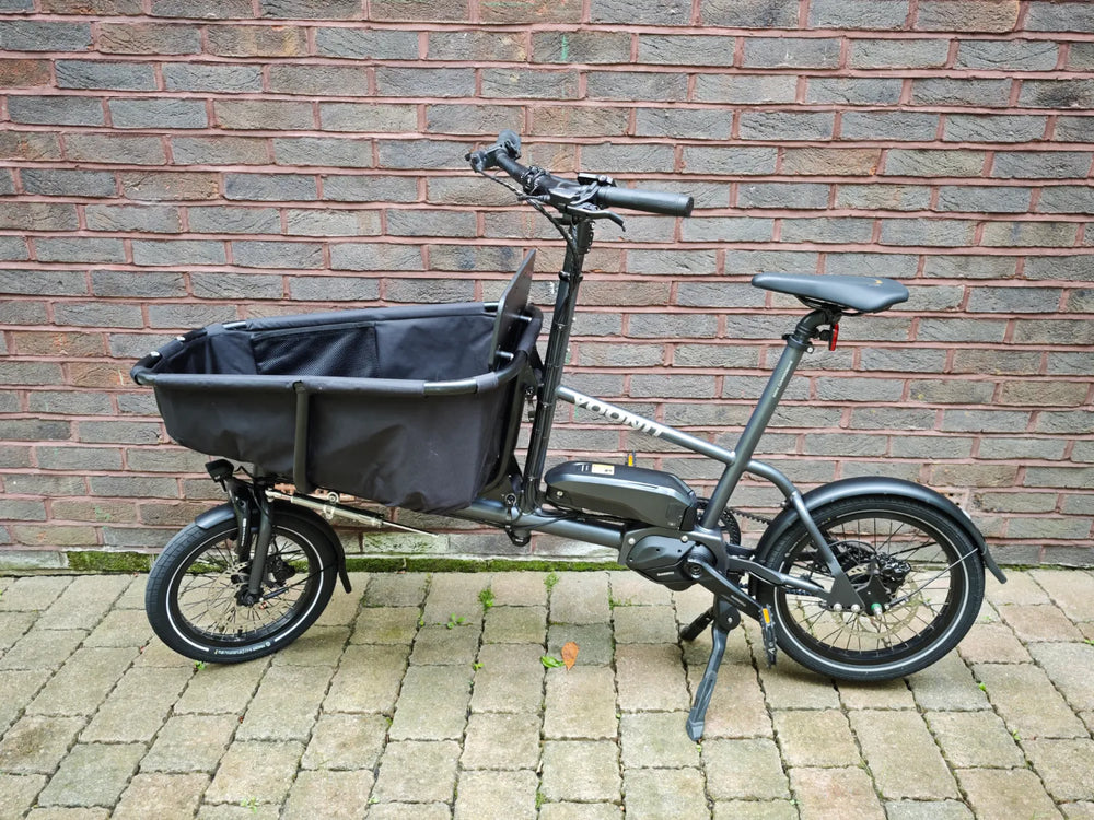 Yoonit Mini Cargo Bike Electric Gates Belt Drive 2025