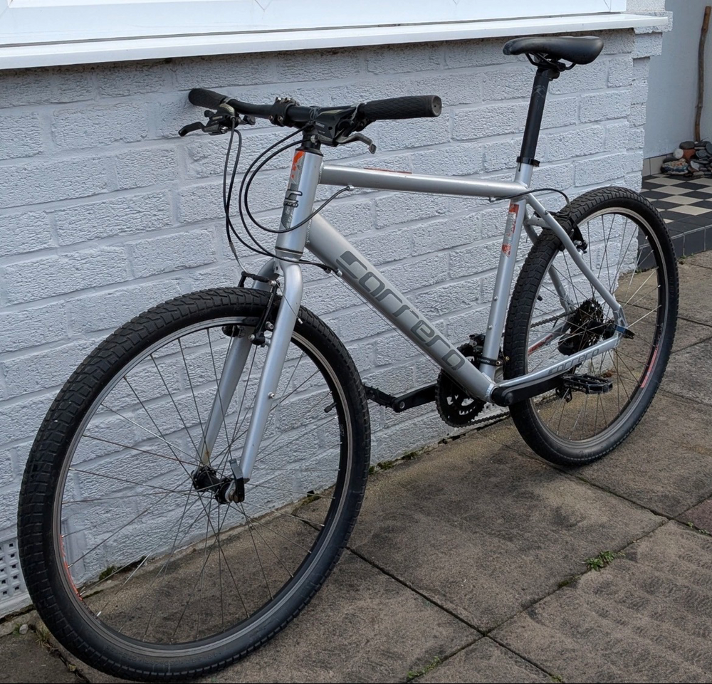 Carrera Parva Mens Hybrid Bike 2020