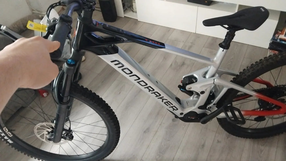 Mondraker Mondraker Dune R Electric Bike 2024 Silver/Black/Flame Red