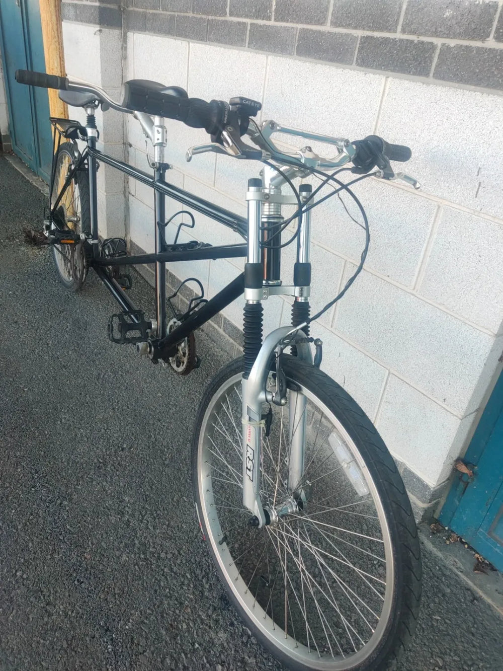 Well appointed tandem bike
