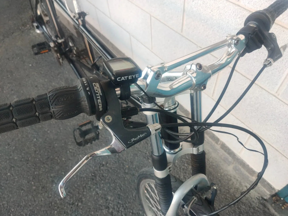 Well appointed tandem bike