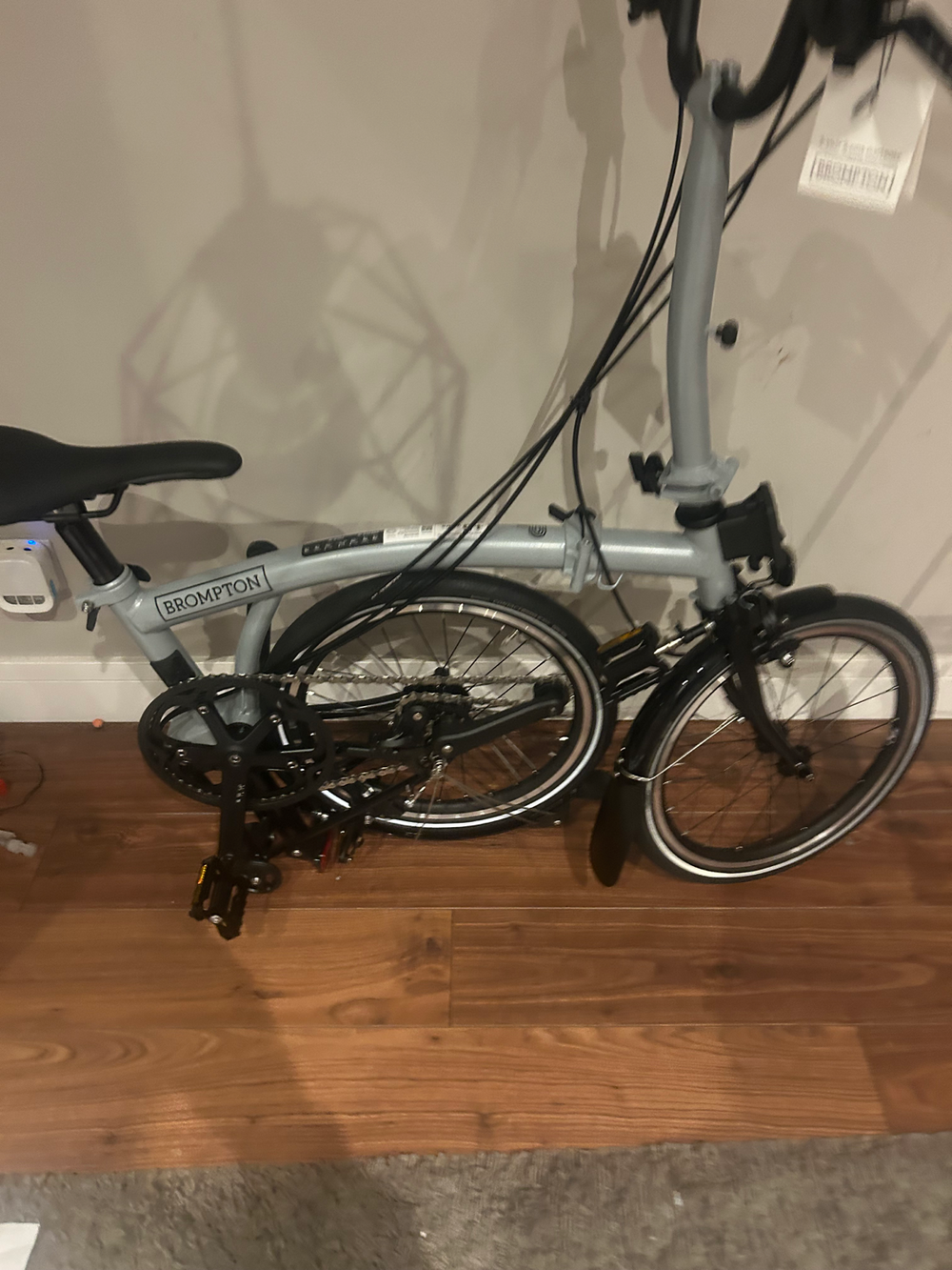 Brompton P Line Explore with Roller Frame - 12 Speed 2024