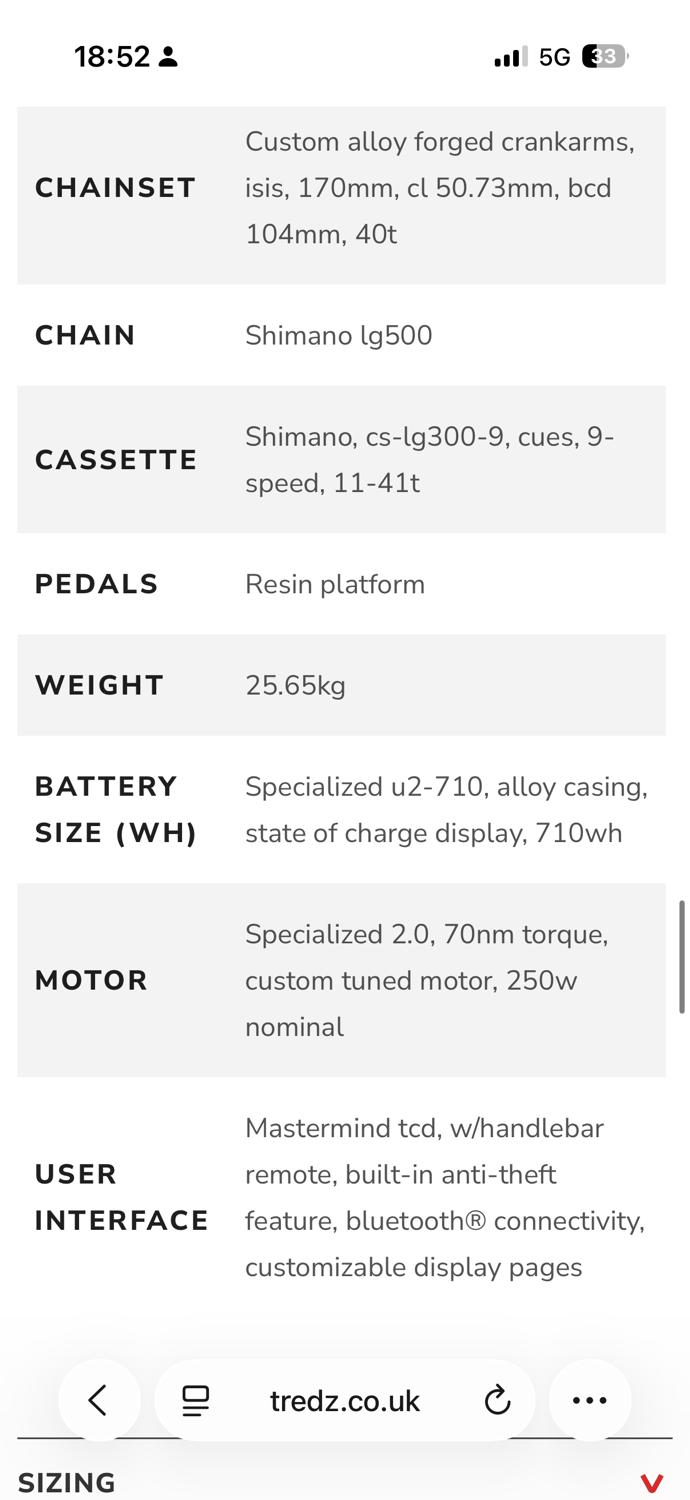 Specialized  Specialized tero 4.0 tero step through EQ 2025 electric bike